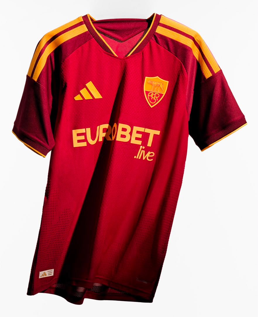 Maillot domicile de la Roma